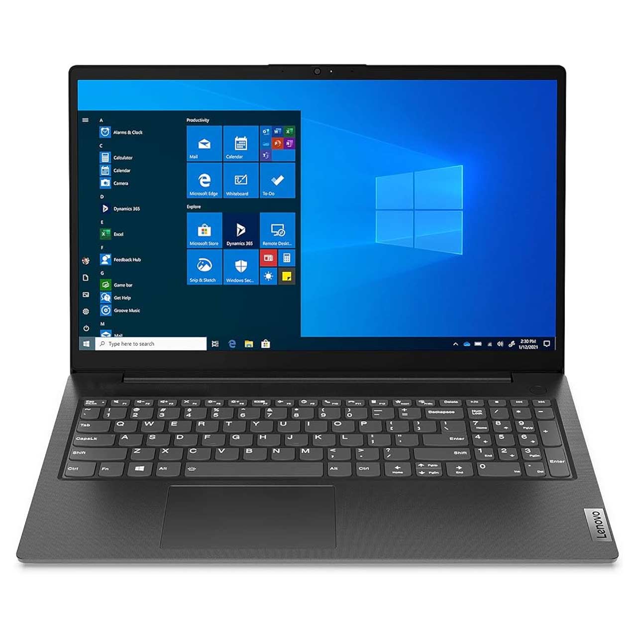 FHD  Intel N4500 - V15 G2 IJL رم 4GB حافظه 256GB SSD گرافیک Integrated - مشکی - windows11