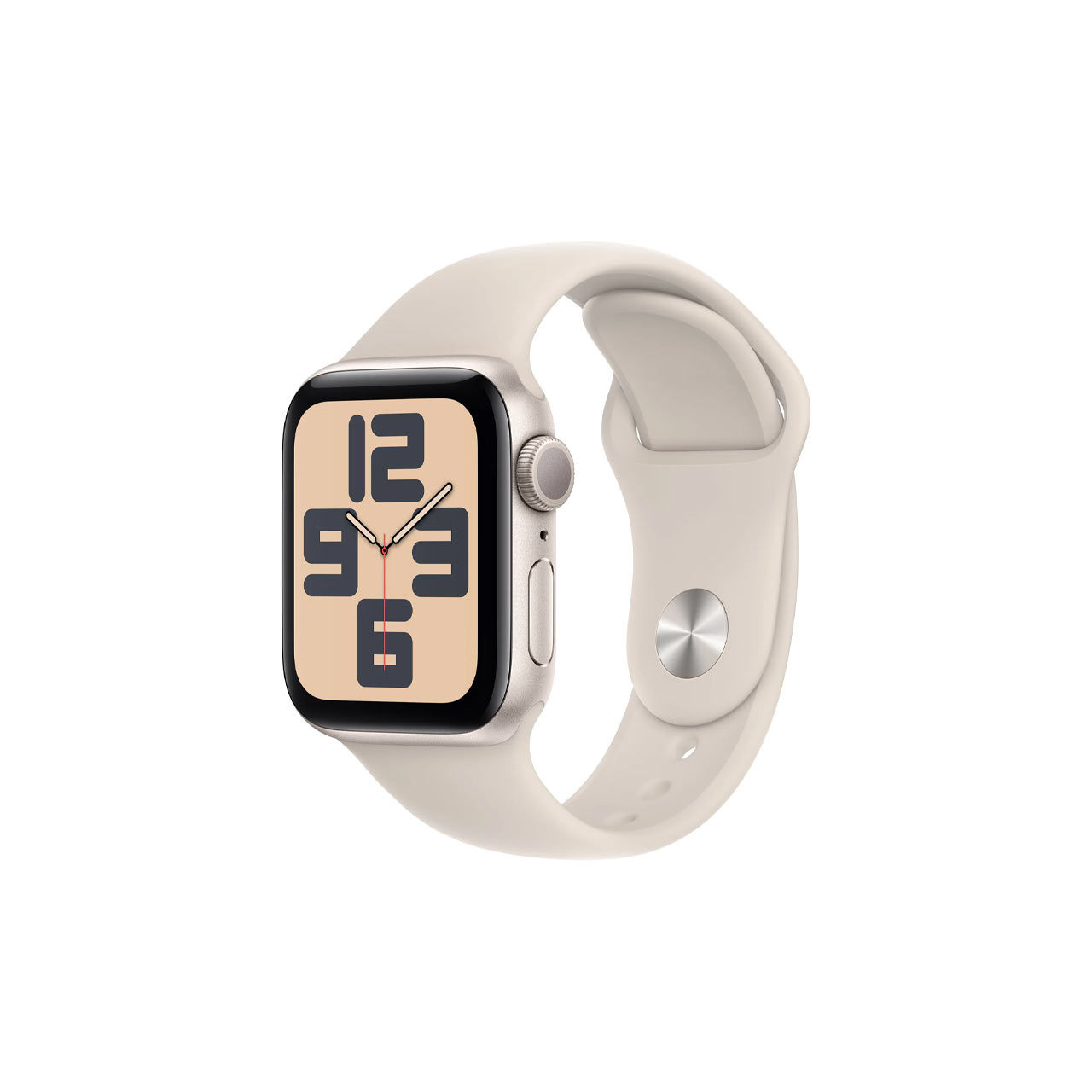 ساعت هوشمند اپل واچ SE سری 10  Starlight Aluminum Case Star Al Star SB M/L - 40MM - استارلایت - اصلی (گارانتی 18 ماهه شرکتی)