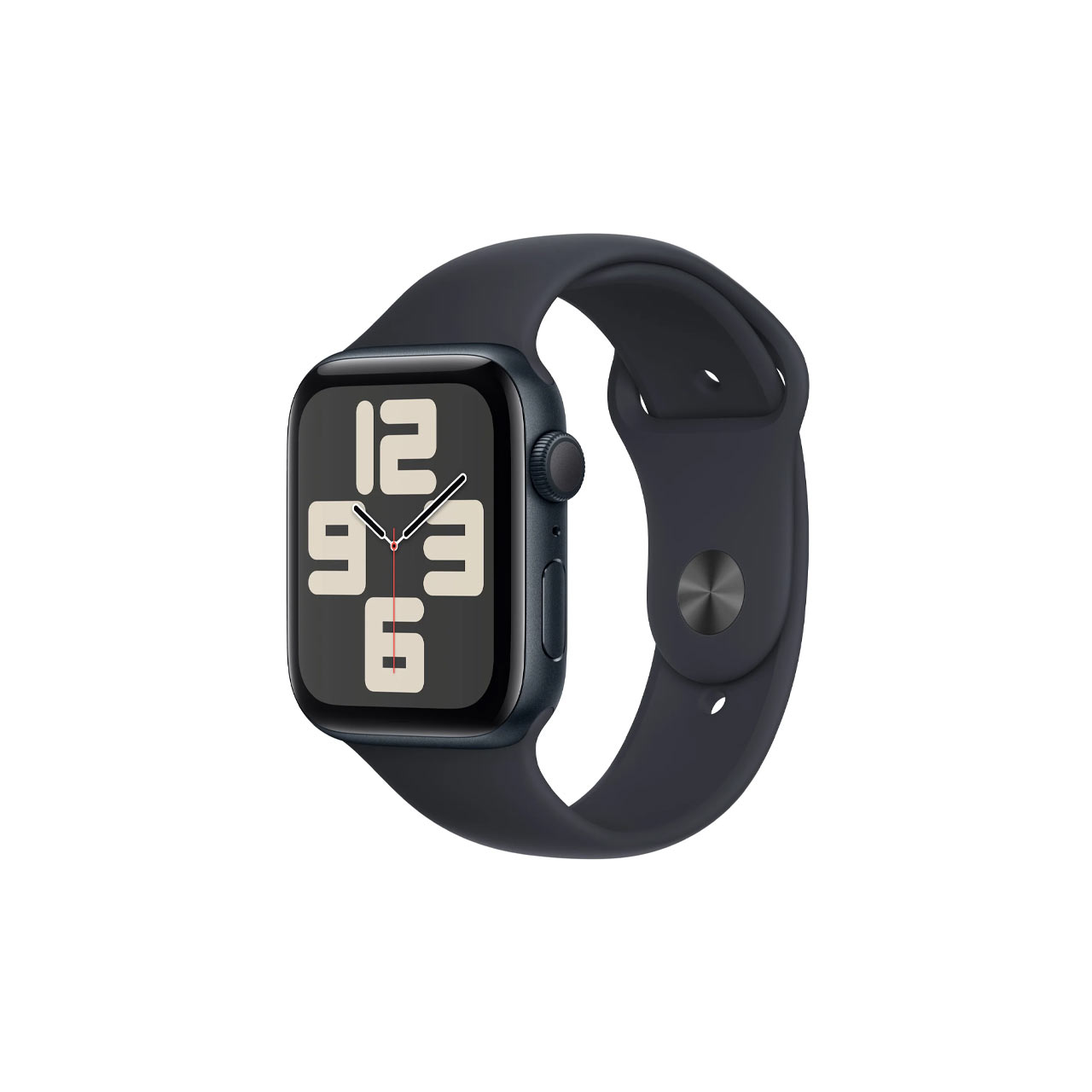 ساعت هوشمند اپل واچ SE سری 10  Midnight Aluminum Case Midnight Al Mid SB S/M GPS - 44MM  - مشکی - اصلی (گارانتی 18 ماهه شرکتی)