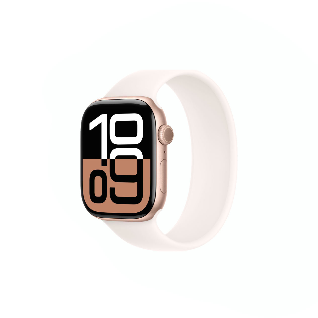 ساعت هوشمند اپل واچ سری 10  Rose Gold Al LB SB S/M GPS -46MM - رزگلد - اصلی (گارانتی 18 ماهه شرکتی)