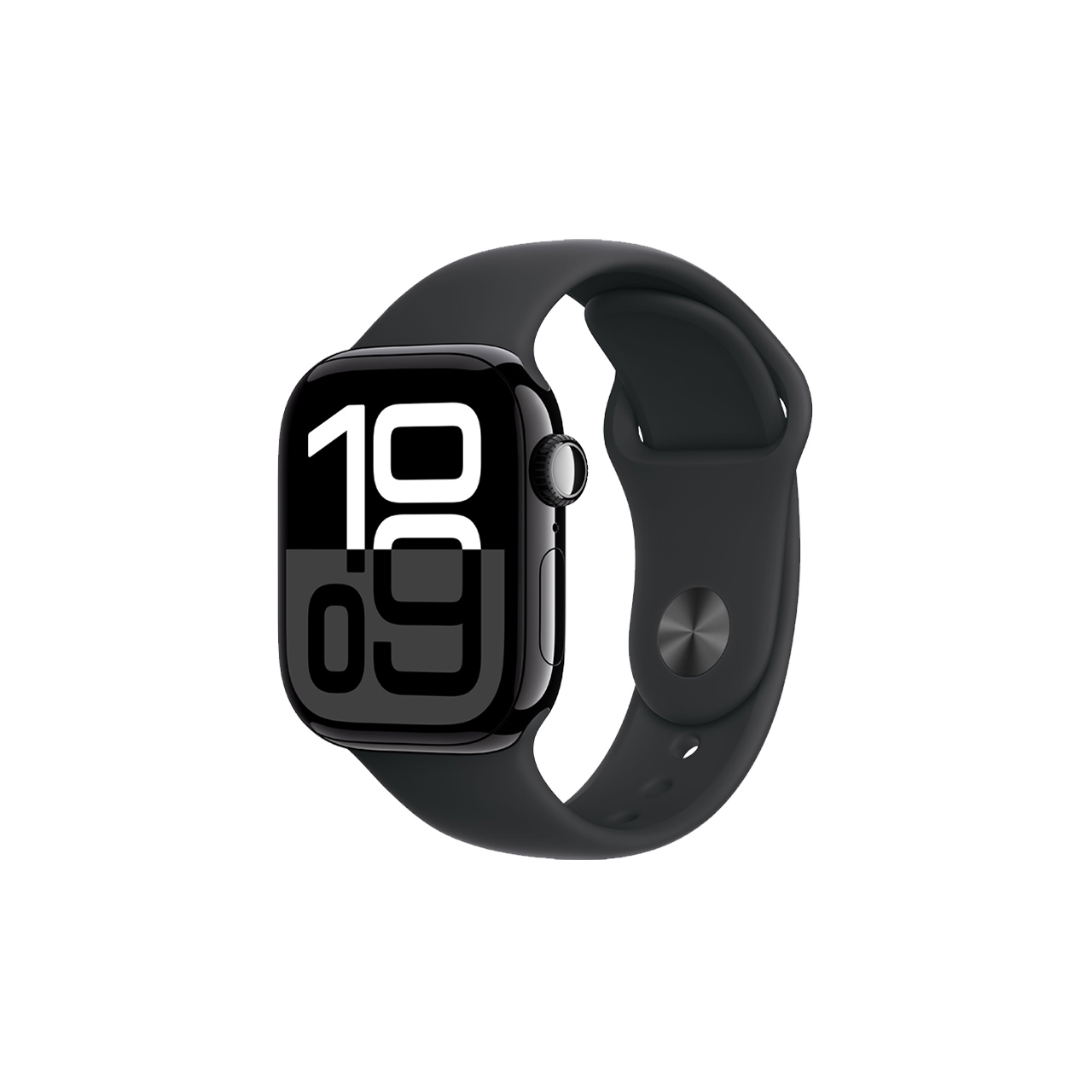 ساعت هوشمند اپل واچ سری 10  Jet BlacK Al Black SB S/M GPS - 46MM - مشکی - اصلی (گارانتی شش ماهه شرکتی)
