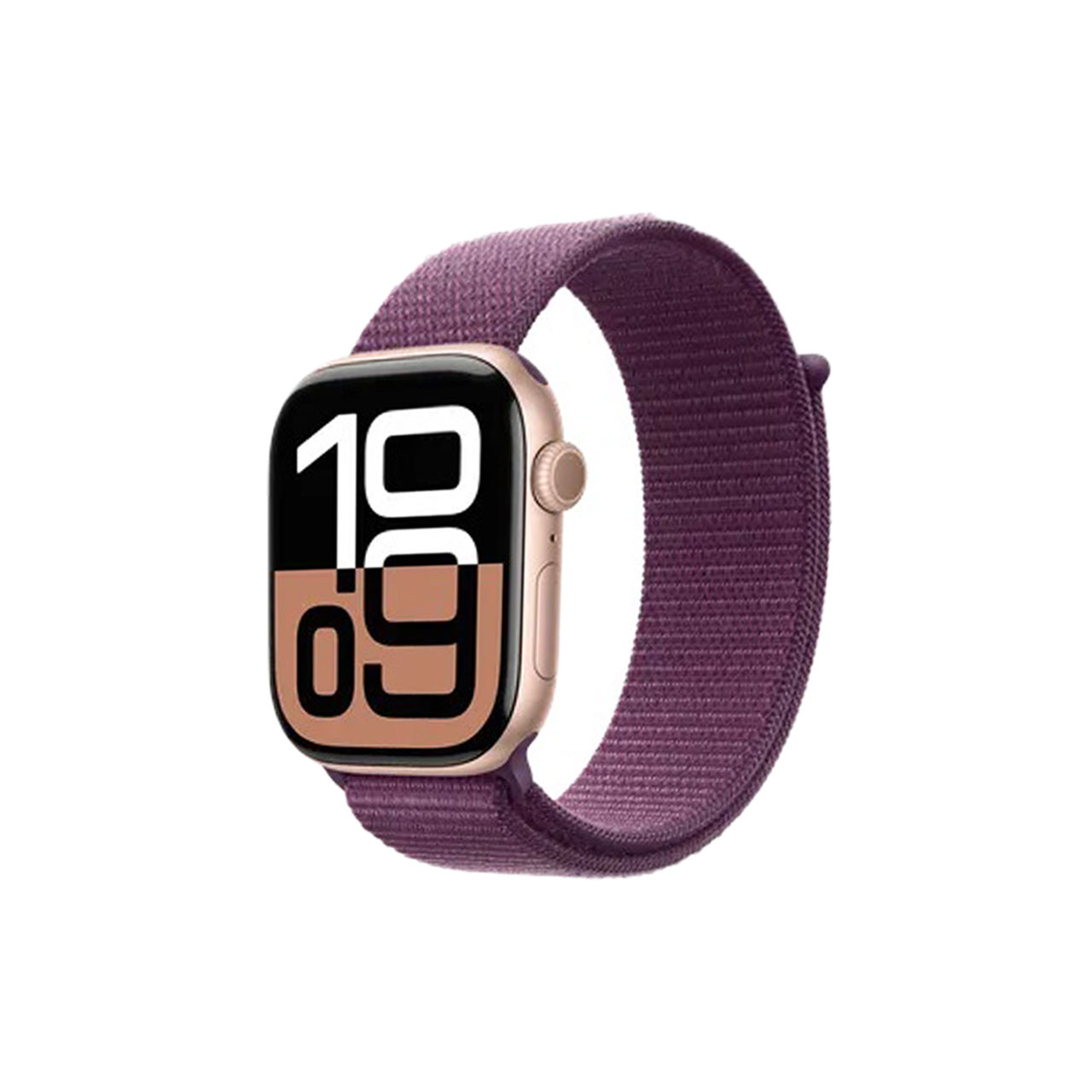 ساعت هوشمند اپل واچ سری 10  Rose Gold AL Plum SL GPS -46MM - رزگلد - اصلی (گارانتی 18 ماهه شرکتی)