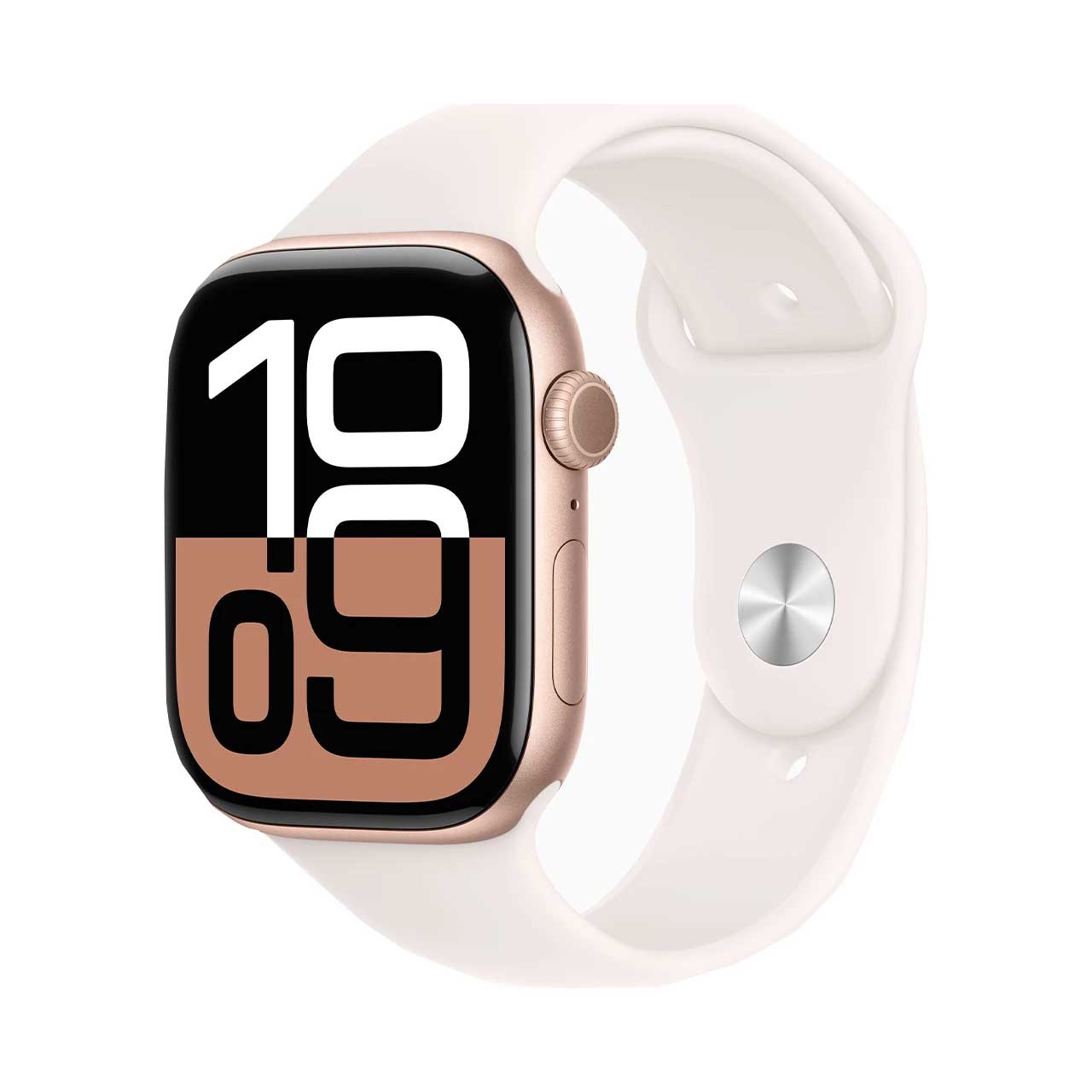 ساعت هوشمند اپل واچ سری 10  Rose Gold Al LB SBM/L GPS -46MM - رزگلد - اصلی (گارانتی 18 ماهه شرکتی)