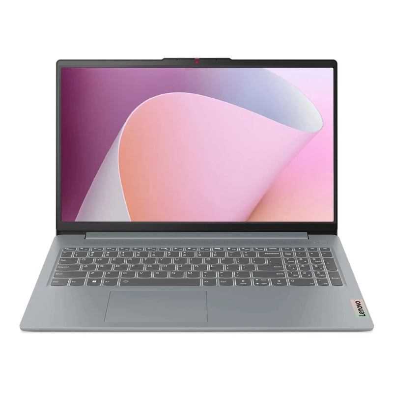 FHD  Intel i3-1305U - Ideapad Slim 3 15IRU8 رم 8GB حافظه 256GB SSD گرافیک Integrated - خاکستری - Windows 11 به همراه کیف هدیه