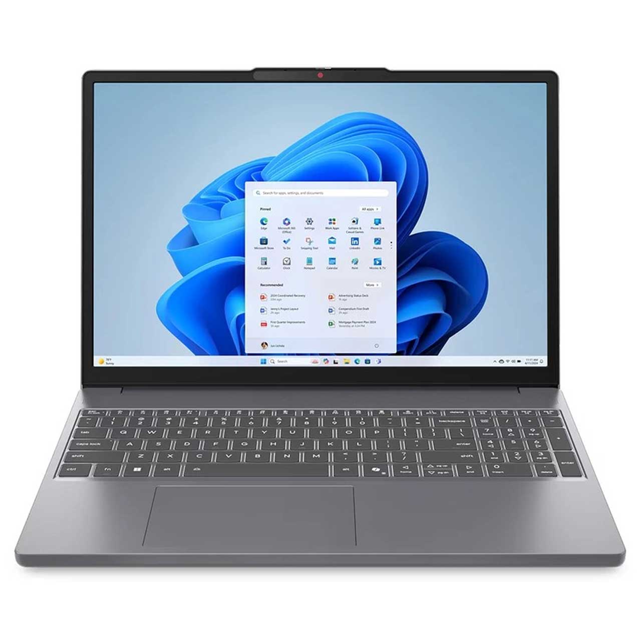 15.3 اینچی WUXGA  Intel i7-13620H - Ideapad Slim 3 15IRH10 رم 16GB حافظه 512GB SSD گرافیک Integrated - خاکستری - Windows 11 (گارانتی 24 ماهه سازگار ارقام)  به همراه کیف هدیه
