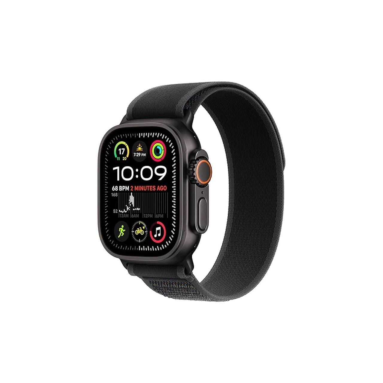 ساعت هوشمند اپل واچ Ultra 2  Black Ti Black Ocean Band - 49MM MX4P3LW/A - مشکی - اصلی (گارانتی 18 ماهه شرکتی)