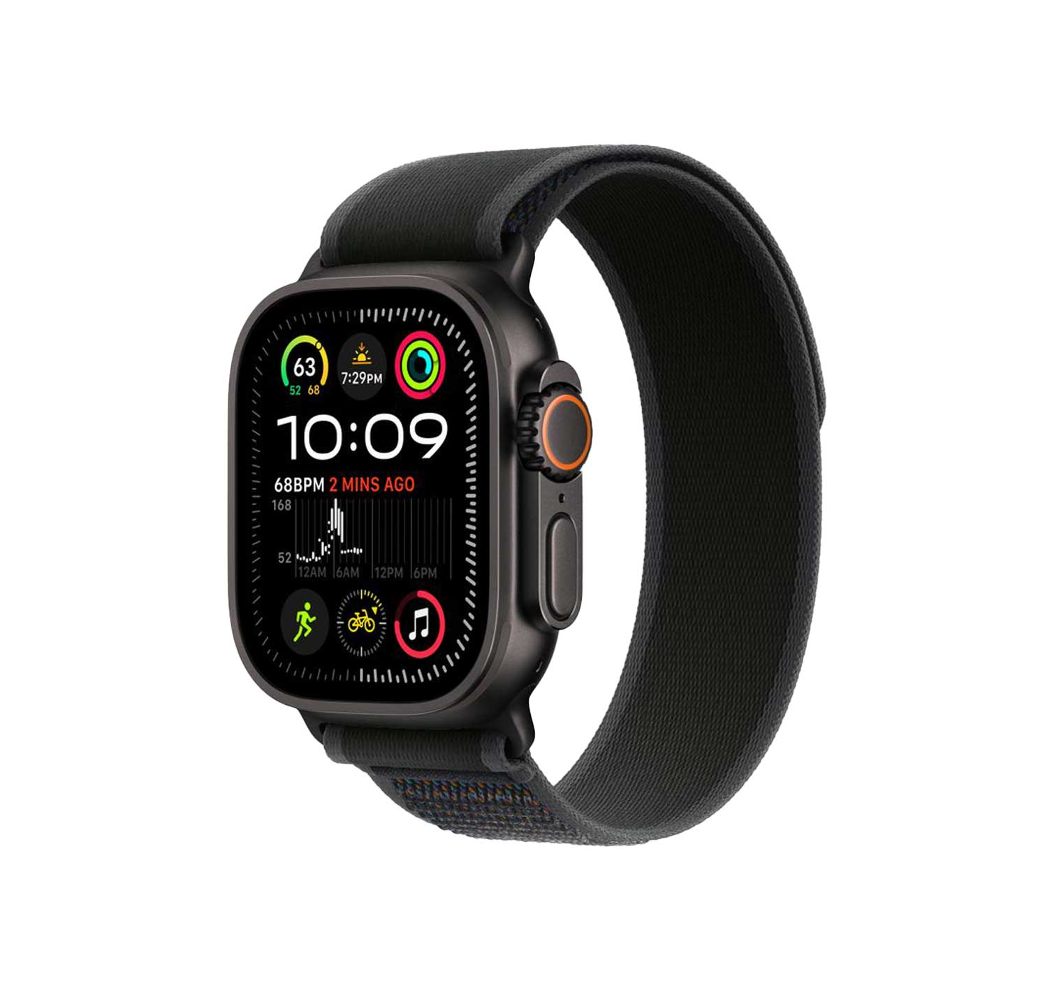 ساعت هوشمند اپل واچ Ultra 2  Black Ti Black TL - 49MM - مشکی - اصلی (گارانتی 18 ماهه شرکتی)
