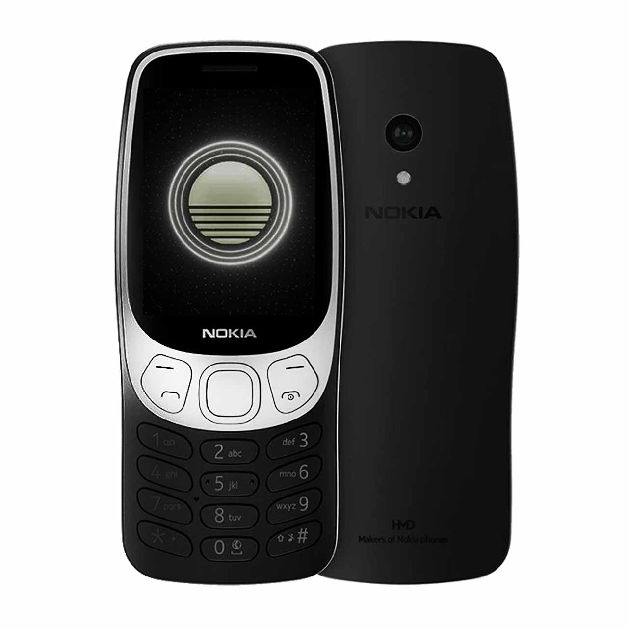3210-2024 دو سیم‌ کارت - مشکی (مونتاژ ایران)
