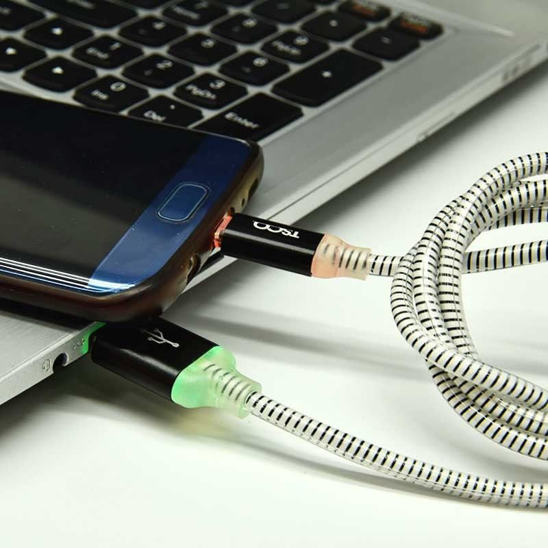 کابل تبدیل USB به microUSB تسکو