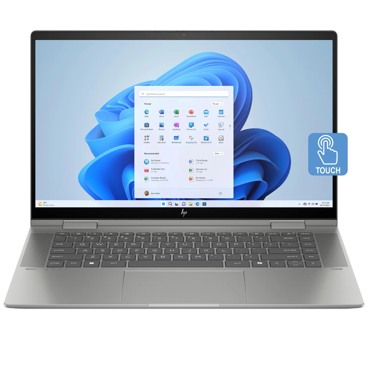 HP ENVY x360 15 FE1082wm Ultra 7 155U 16GB 1TB SSD Intel Graphics 15.6inch laptop