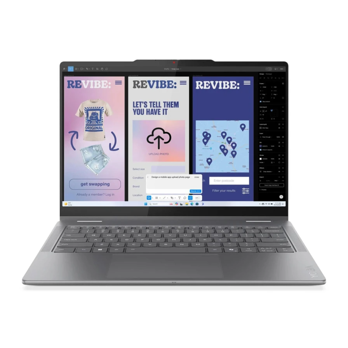 لپ تاپ 16 اینچی لنوو مدل Yoga 7 16ILL10 Ultra 5 226V 16GB 512GB