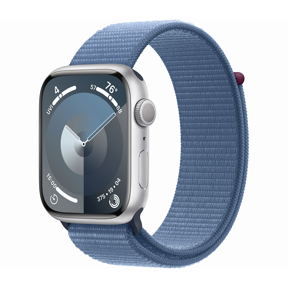 Apple Watch Series 9 45mm Aluminum Sport Loop Band