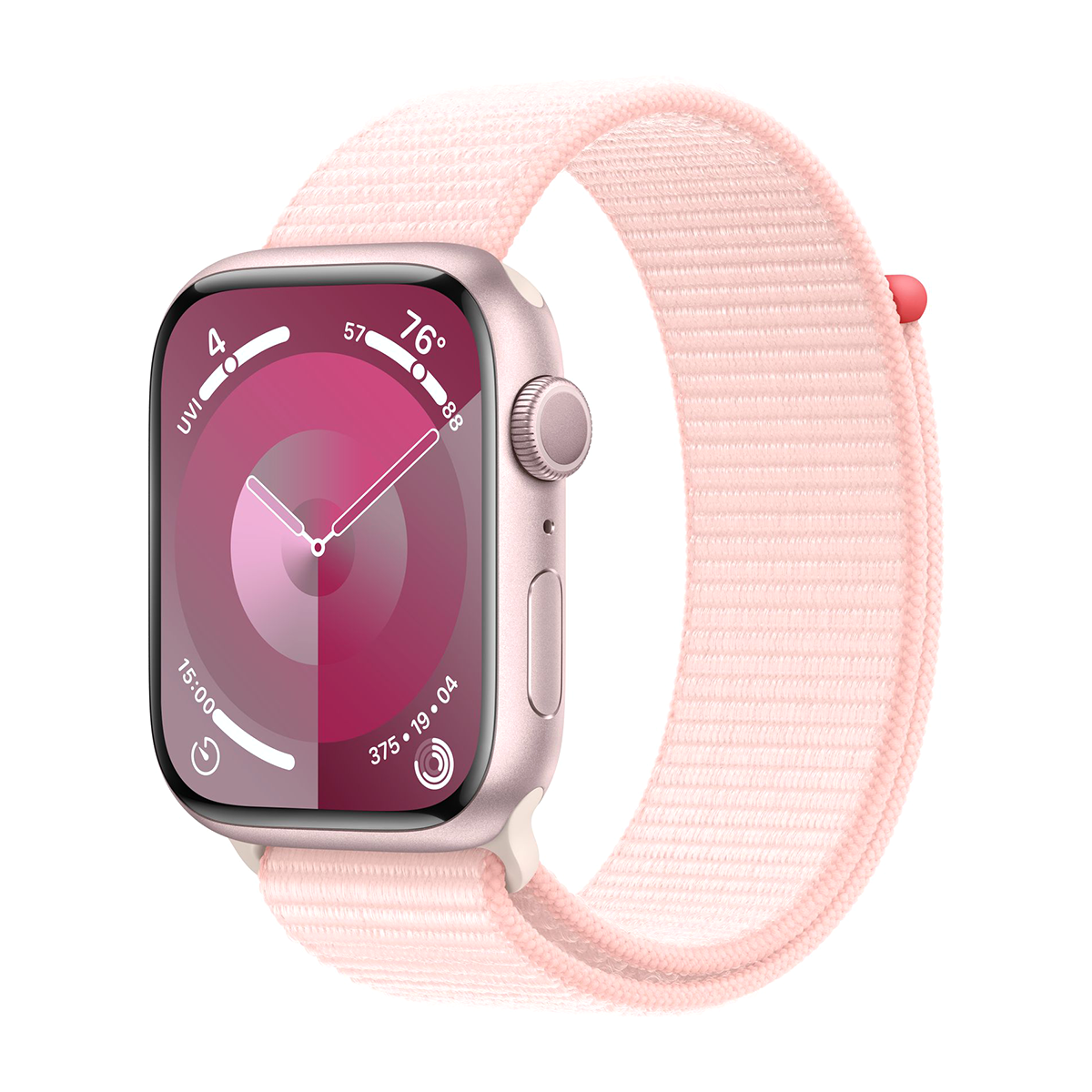 Apple Watch Series 9 45mm Aluminum Sport Loop Band