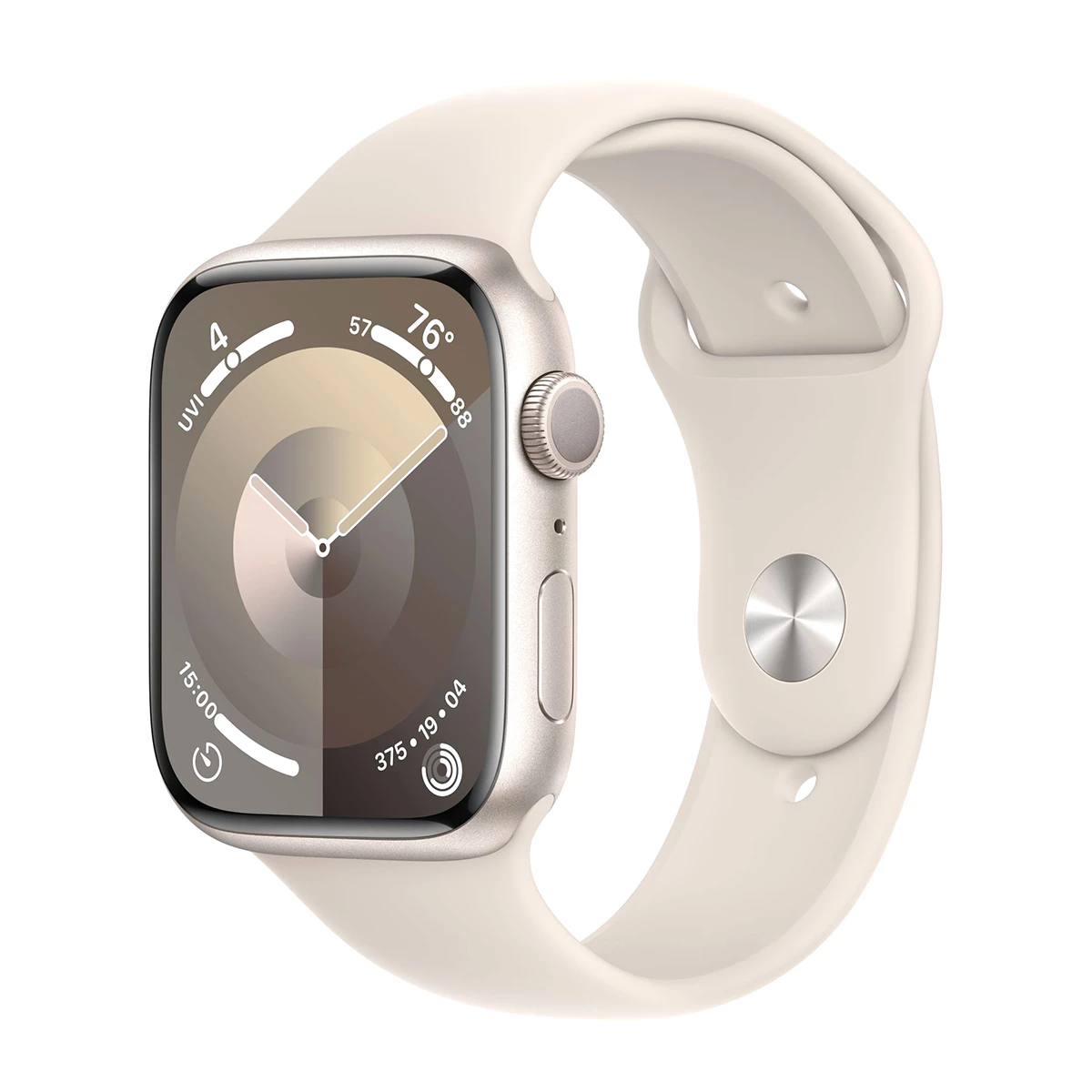 Apple Watch Series 9 41mm Aluminum Silicone Sport Band
