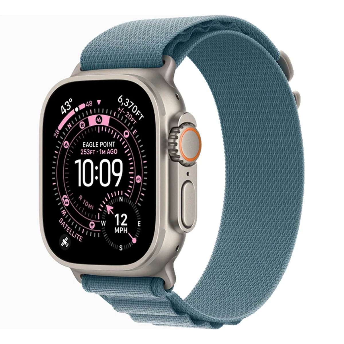 Apple Watch Ultra 3 Natural Titanium Case 49mm with Alpine Loop Band