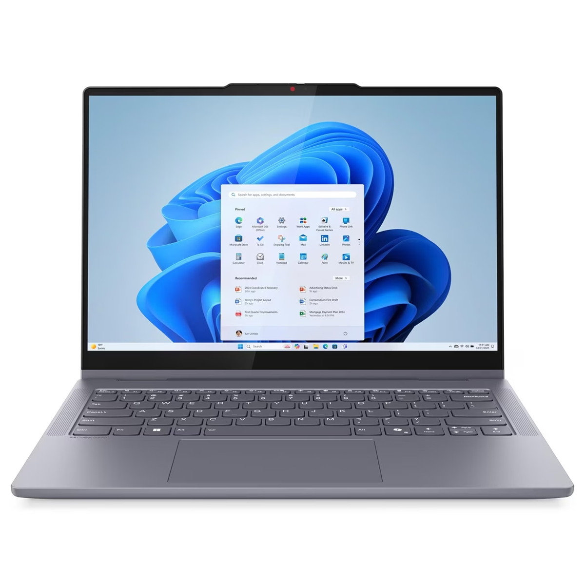 Lenovo IdeaPad Slim 5 2in1 Core Ultra 5 225U 8GB LPDDR5x 512GB SSD 14 inch Laptop