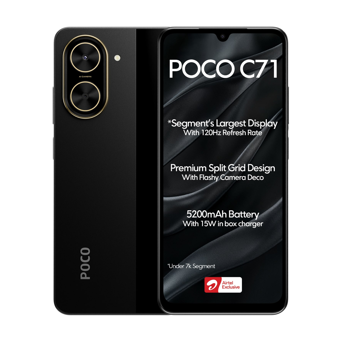 Xiaomi Poco C71 Dual SIM Storage 64GB And 4GB RAM Mobile Phone