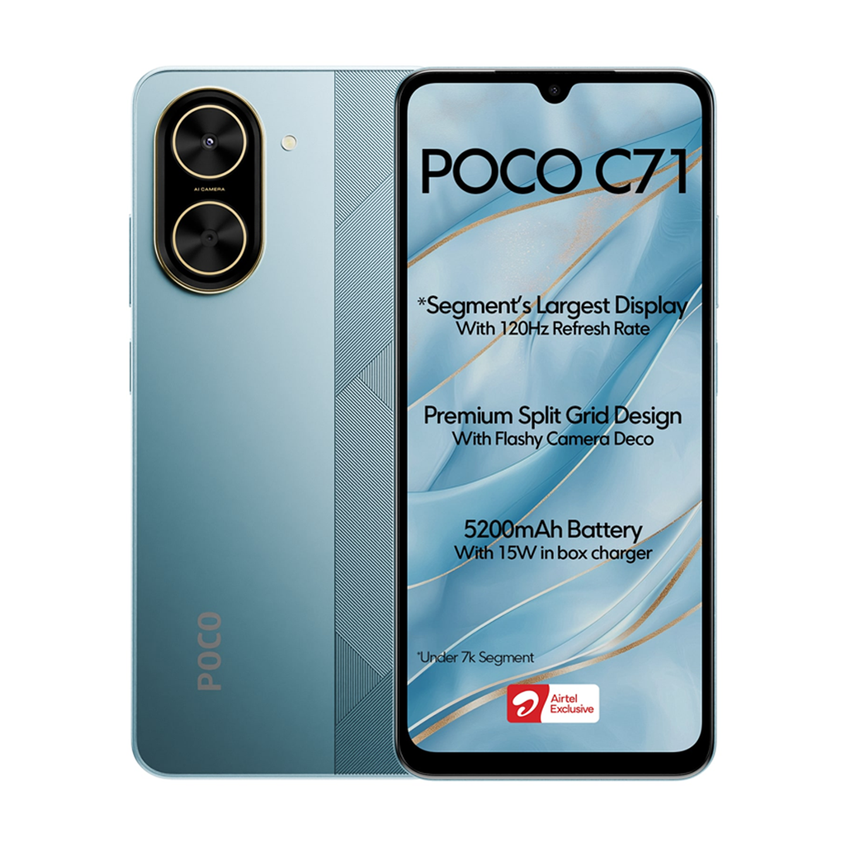 Xiaomi Poco C71 Dual SIM Storage 64GB And 4GB RAM Mobile Phone