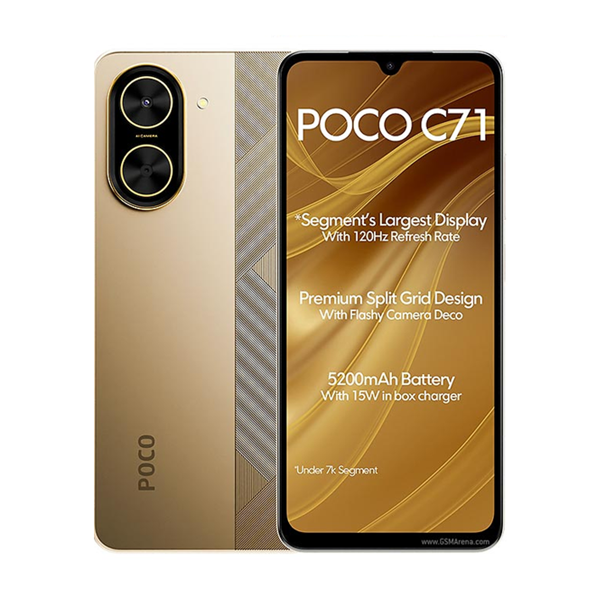 Xiaomi Poco C71 Dual SIM Storage 64GB And 4GB RAM Mobile Phone