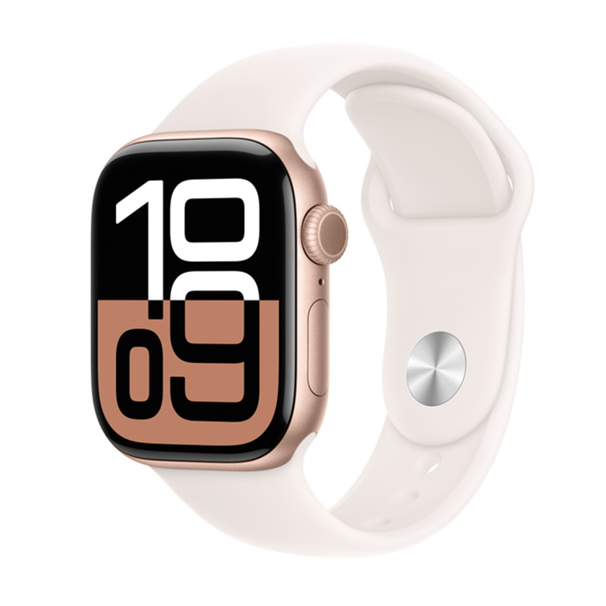 Apple Watch Series 10 42mm Aluminum Silicone Sport Band