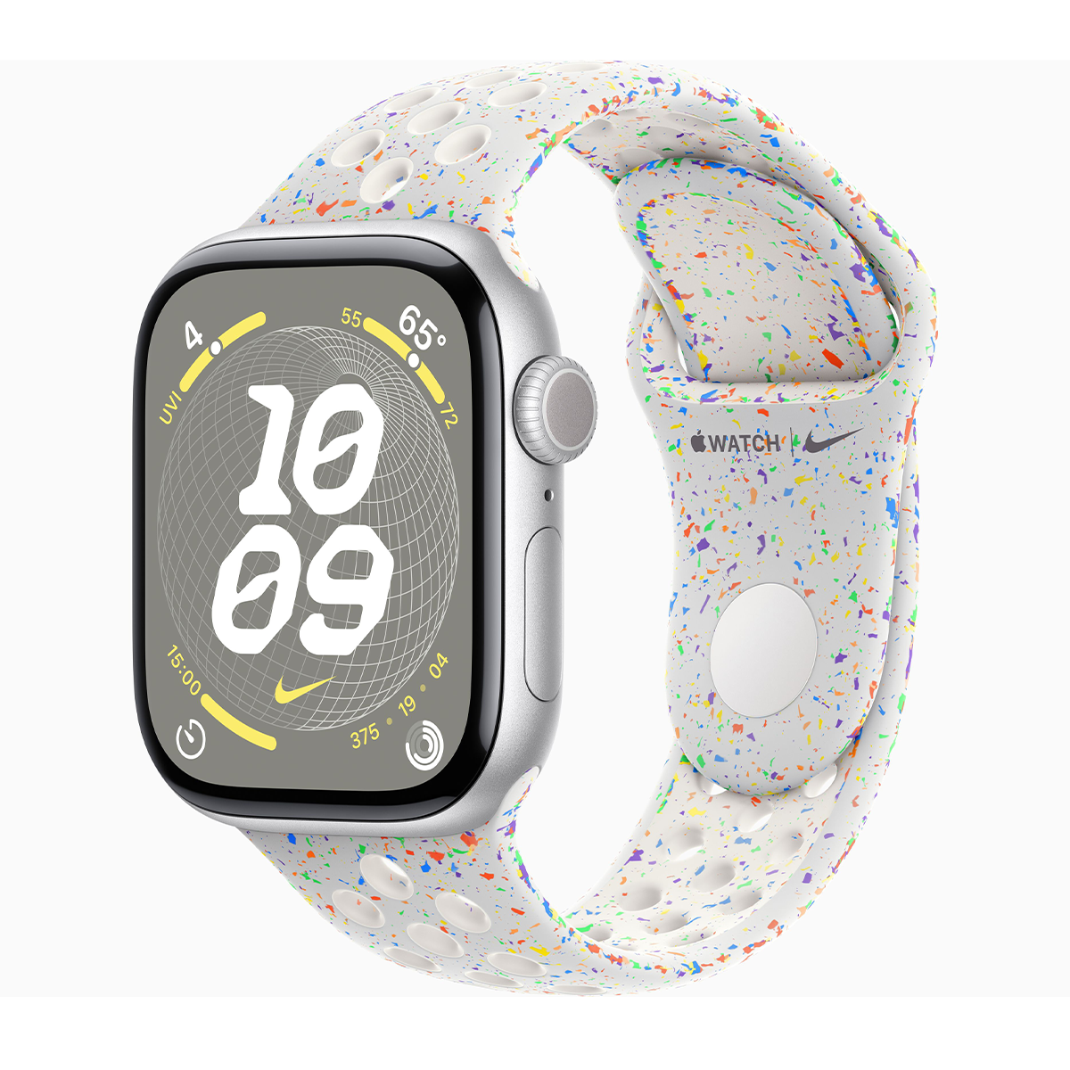 Apple Watch Series 10 46mm Aluminum Silicone Sport Band
