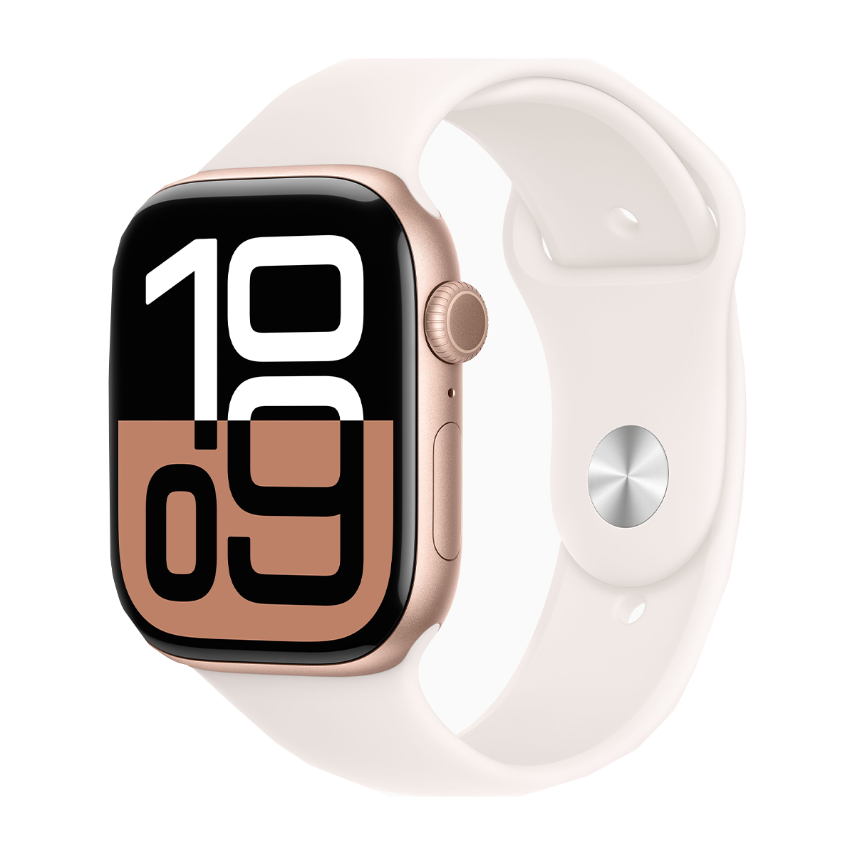 Apple Watch Series 10 46mm Aluminum Silicone Sport Band