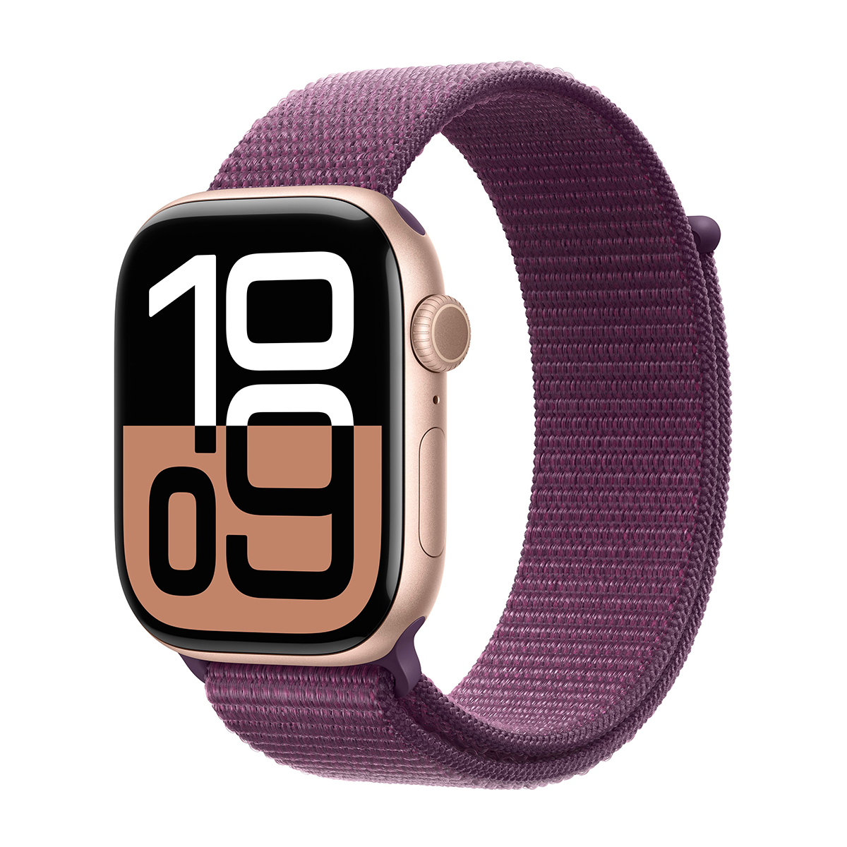 Apple Watch Series 10 46mm Aluminum Textile Sport Loop
