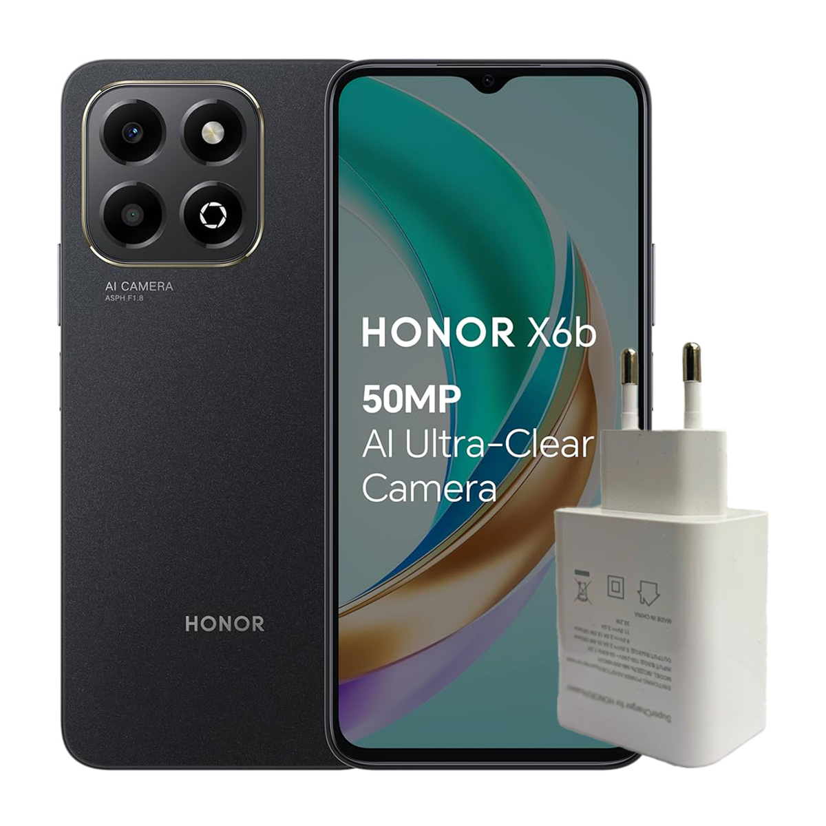 Honor X6b 4G 128/6GB With 35W Charger