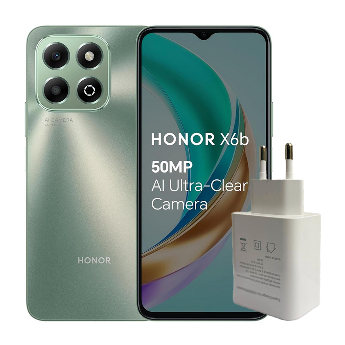 Honor X6b 4G 256/6GB With 35W Charger