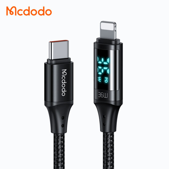 کابل شارژ و انتقال داده تایپ سی به لایتنینگ  مدل MCDODO CA-1030
