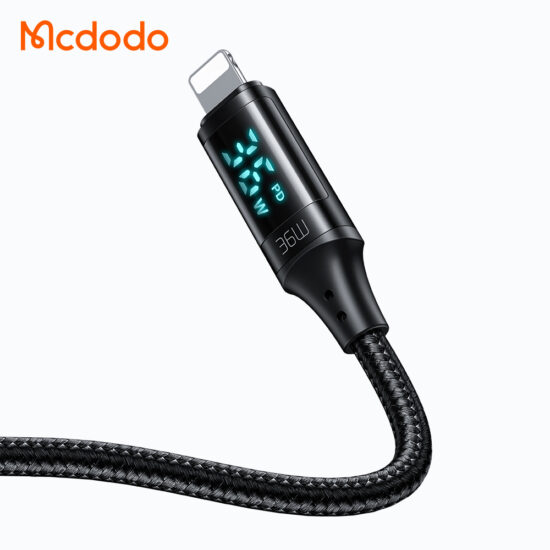 کابل شارژ و انتقال داده تایپ سی به لایتنینگ  مدل MCDODO CA-1030