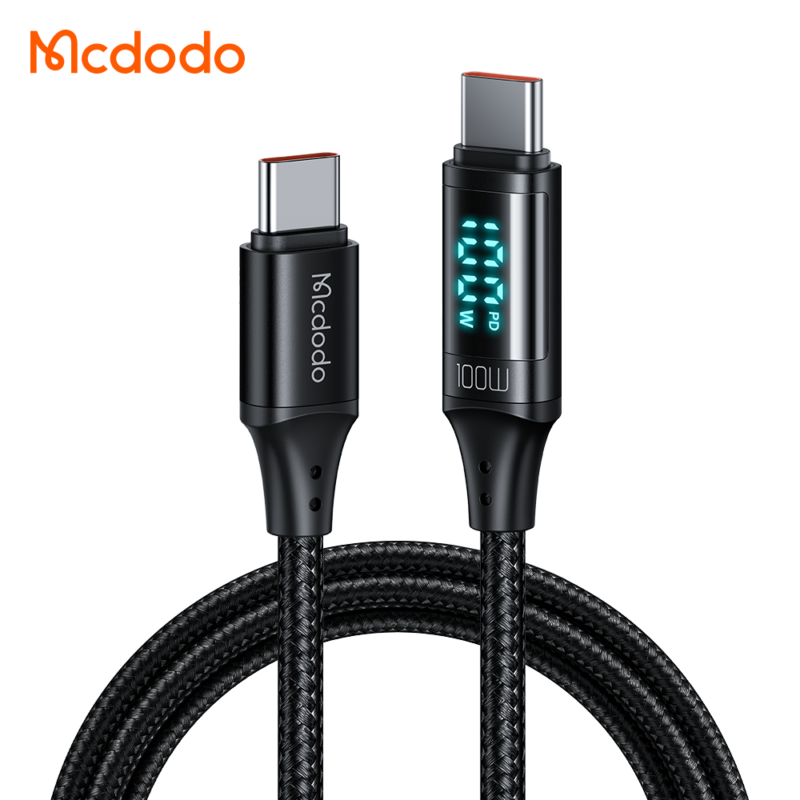 کابل شارژ و انتقال داده تایپ سی به تایپ سی  مدل MCDODO CA-1100