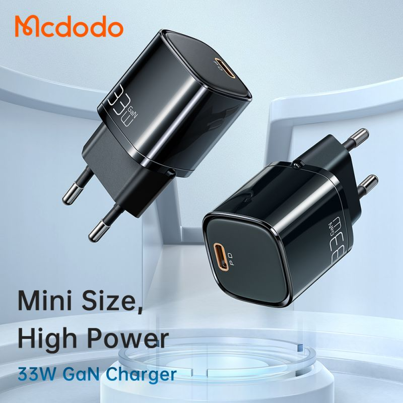 شارژر دیواری فست شارژ به همراه کابل لایتنینگ Mcdodo CH-7231 Charge Travel Charger Set 20W